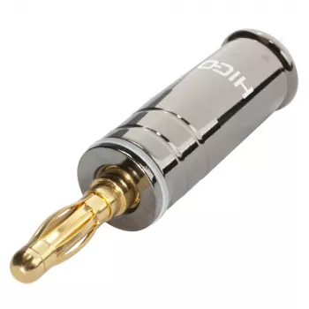 Sommer Cable HICON Banana-Stecker Schraubkontakt, weiße Kodierung