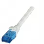 EFB Elektronik K8109GR.1 RJ45 Patchkabel Cat.6A U/UTP LSZH Premium 500MHz Grau 1m