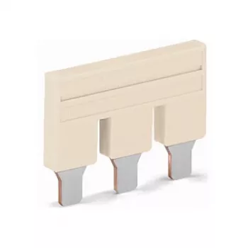 WAGO 2010-403 Durchgangsklemme, 57 A, 1000 V, 3-Leiter, Push-in CAGE CLAMP, grau, DIN-Schiene 35