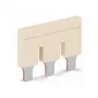 WAGO 2010-403 Durchgangsklemme, 57 A, 1000 V, 3-Leiter, Push-in CAGE CLAMP, grau, DIN-Schiene 35