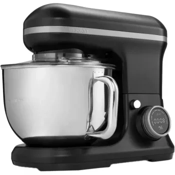 MEDION LIFE Digital Küchenmaschine MD18420 (Schwarz, 1200 W, 5 L Schüssel, inkl. Eisschüssel)