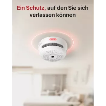 X-Sense XS01 Rauchmelder mit 10-Jahres-Batterie, 10er-Pack (ZASXS00172WEU)