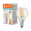 Osram LED Classic P 40 Filament 3.4W 827 Clear E14 LED Lampe, Mini Globe