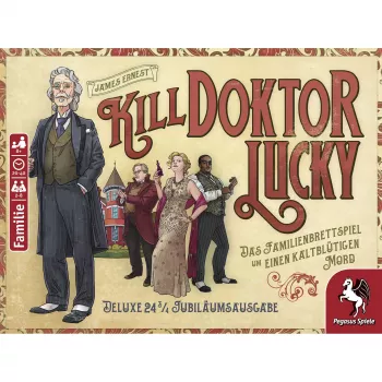 PEGASUS Kill Doktor Lucky Brettspiel