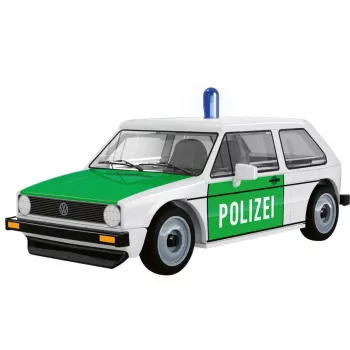 COBI Volkswagen Golf (1974) Polizei Weiß 1:35 Diecast-Modellauto