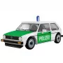 COBI Volkswagen Golf (1974) Polizei Weiß 1:35 Diecast-Modellauto