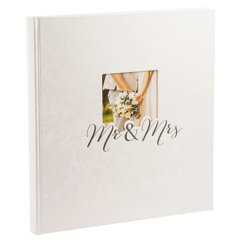Goldbuch Mr. & Mrs. Fotoalbum 30x31 cm 60 weiße Seiten Hochzeit 08388