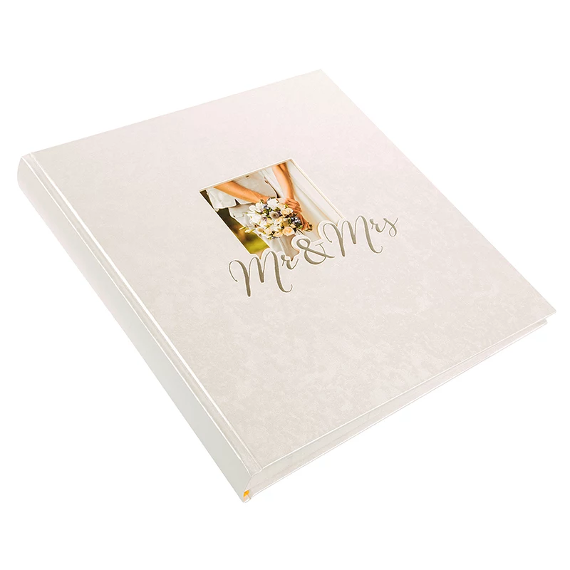 Goldbuch Mr. & Mrs. Fotoalbum 30x31 cm 60 weiße Seiten Hochzeit 08388