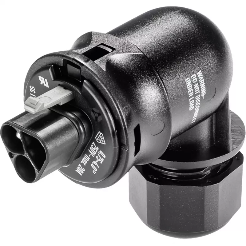 PRIWATT Wieland Kabel 10 Meter Schwarz (0% MwSt., Betteri Buchse > Wieland Stecker)