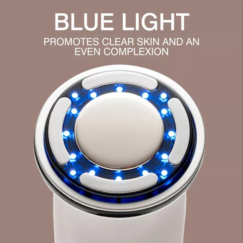 RIO FCAA-EU/1,0 Facemask LED - Rot, Blau, Grün Lichttherapie, 150 LEDs, Wiederaufladbar