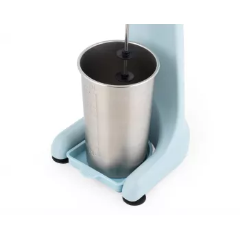 Giles & Posner EK6628GSBLVDE Milchshake-Maker 60W 500ml Schwarz/Silber Retro