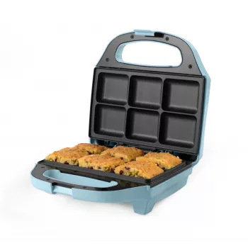 Giles & Posner EK5921GSBLVDE Cake Maker - 700W, 7 Cupcakes, Antihaft, Schwarz