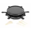 Giles & Posner EK4511GV2VDE Tisch-Raclette-Grill 1200 W 8 Personen Schwarz/Silber