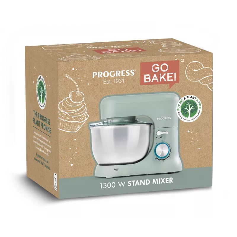 Progress EK5234PTEALV2VDE 1300W Standmixer, 6,5 l, Türkis
