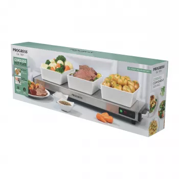 Progress EK2610PVDE Kabelloser Heißwasserspender 2,5L 2200W Silber/Schwarz