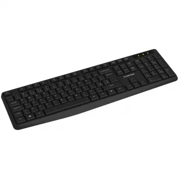 CANYON Tastatur KB-W01 Wireless Schwarz