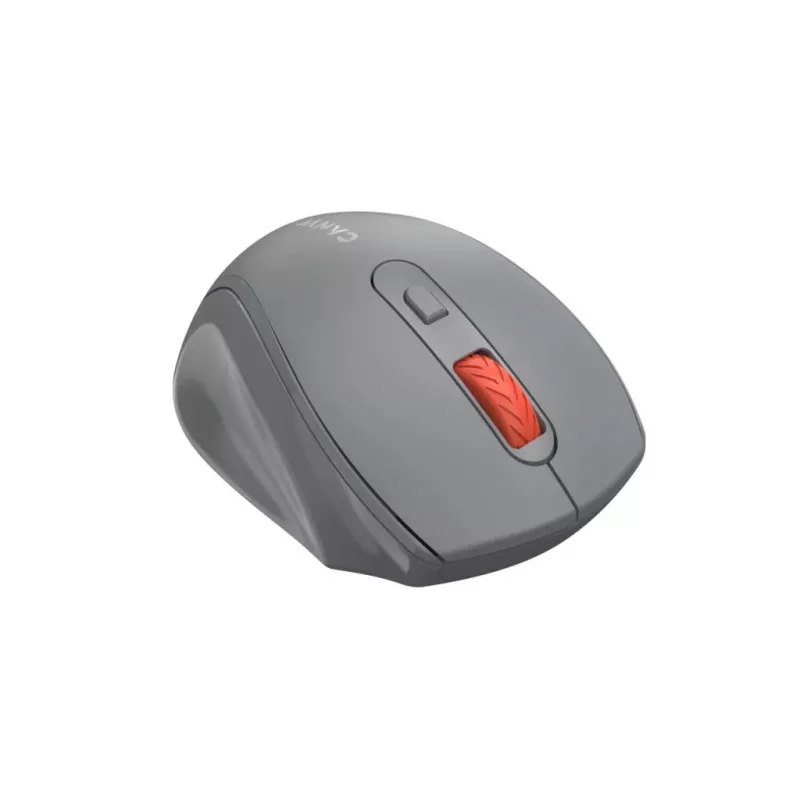 Canyon 6-Button Wireless 2.4 GHz Optical Mouse, Dark Grey