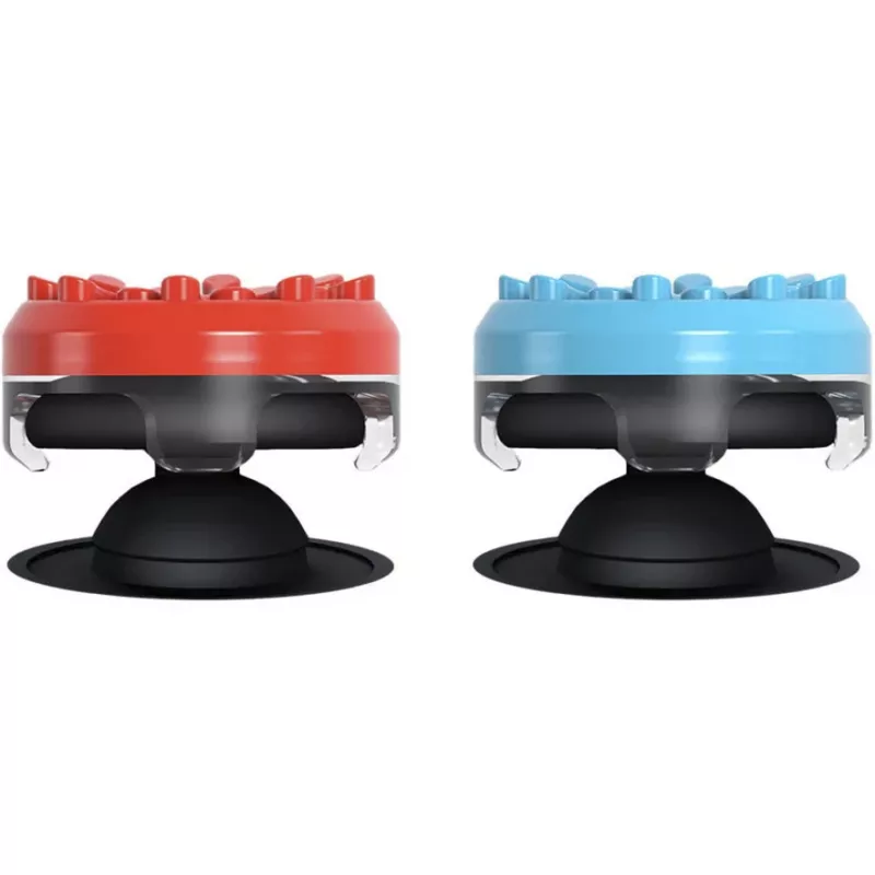 SteelSeries KontrolFreek Performance Thumbsticks Splash (Rot/Blau, 2 Stück, für Nintendo Switch Joy-Cons & Nintendo Switch Lite)