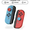SteelSeries KontrolFreek Performance Thumbsticks Splash (Rot/Blau, 2 Stück, für Nintendo Switch Joy-Cons & Nintendo Switch Lite)