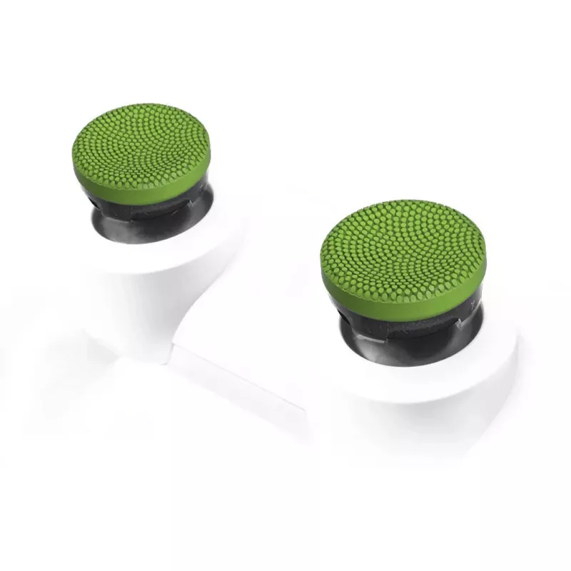 SteelSeries KontrolFreek Precision Sports Thumbsticks Football Edition (Grün/Schwarz, 2 Stück, für PlayStation 5/4-Controller)