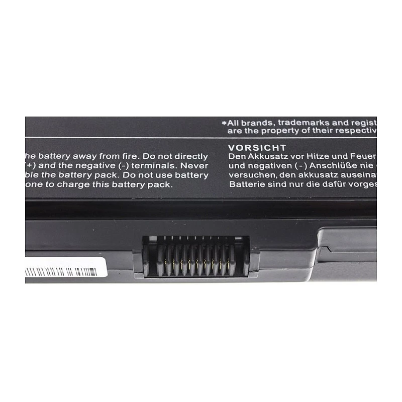 Green Cell PRO Laptop-Akku für Toshiba Satellite U500 L750 A650 C650 C655 PA3817U-1BRS 11,1V 6600mAh 9-Zellen Schwarz