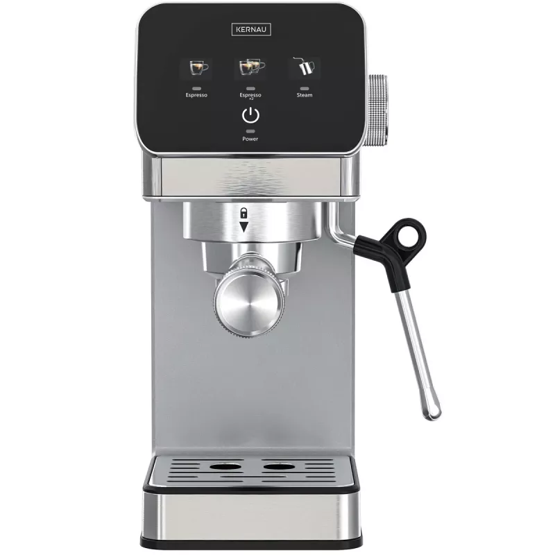 Kernau KCM 131 Espressomaschine, 15 bar, 900 W, 0,9 l Wassertank, gemahlener Kaffee und ESE