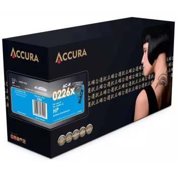 ACCURA Tonerkartusche HP Nr. 26X (CF226X) - High Yield Schwarz Kompatible Laser Toner Alternative
