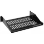 DELTA OPTICAL P19-2U/356*P2 19-Zoll 2U Festes Regal für Rack-Schrank 356 mm Schwarz