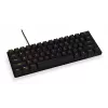 KRUX Qara 60% Mechanische Tastatur Gateron Yellow RGB USB-C Schwarz