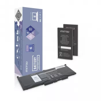 MITSU Akku für Dell Latitude 7390, 7490, 5800 mAh (44Wh) 7,6 Volt