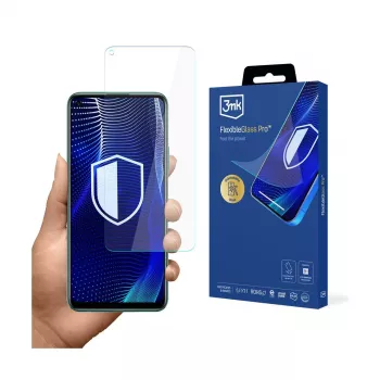 3MK PROTECTION FlexibleGlass Pro Screen Protector für Huawei P40 Lite 5G - Hybrid-Glas, 7H Härte, 0,3 mm, transparent