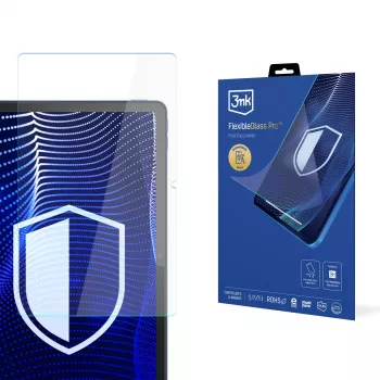 3MK PROTECTION FlexibleGlass Pro Displayschutzfolie für Lenovo Tab M10A 5G - Hybridglas, 7H Härte, 0,3 mm, klar