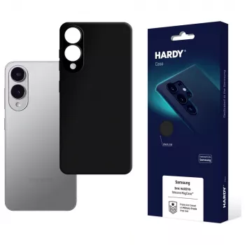 3MK HARDY Silicone MagCase für Samsung Galaxy S25 Edge Schwarz