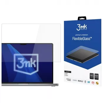 3MK FlexibleGlass Hybrid Glass Screen Protector für Apple MacBook Pro 16 Zoll (2021-2026)
