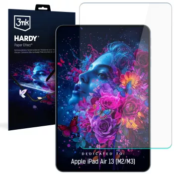 3MK PROTECTION Hardy Paper Effect Screen Protector für Apple iPad Air 13 (M2/M3/M4) - Matt, Anti-Glare, Papierähnliche Textur