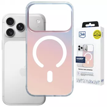 3MK PROTECTION Apple iPhone 17 Pro - 3mk Hardy PrisMag Case Transparent