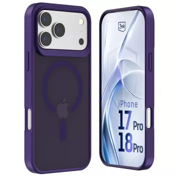 3MK PROTECTION Apple iPhone 17 Pro - 3mk Hardy Hazy MagCase Lila
