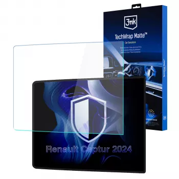 3MK PROTECTION Renault Captur 2024- - 3mk TechWrap Matte Center Display Screen Protector Film