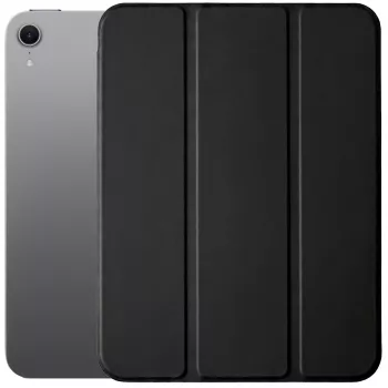 3MK Hardy TabCase für Apple iPad mini (6./7. Gen, A17 Pro) 8,3 Zoll, Schwarz