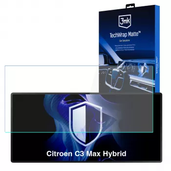 3MK PROTECTION Citroen C3 Max Hybrid - 3mk TechWrap Matter Center Display Screen Protector