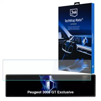 3MK PROTECTION Peugeot 3008 GT Exclusive - 3mk TechWrap Matter Center Display Screen Protector