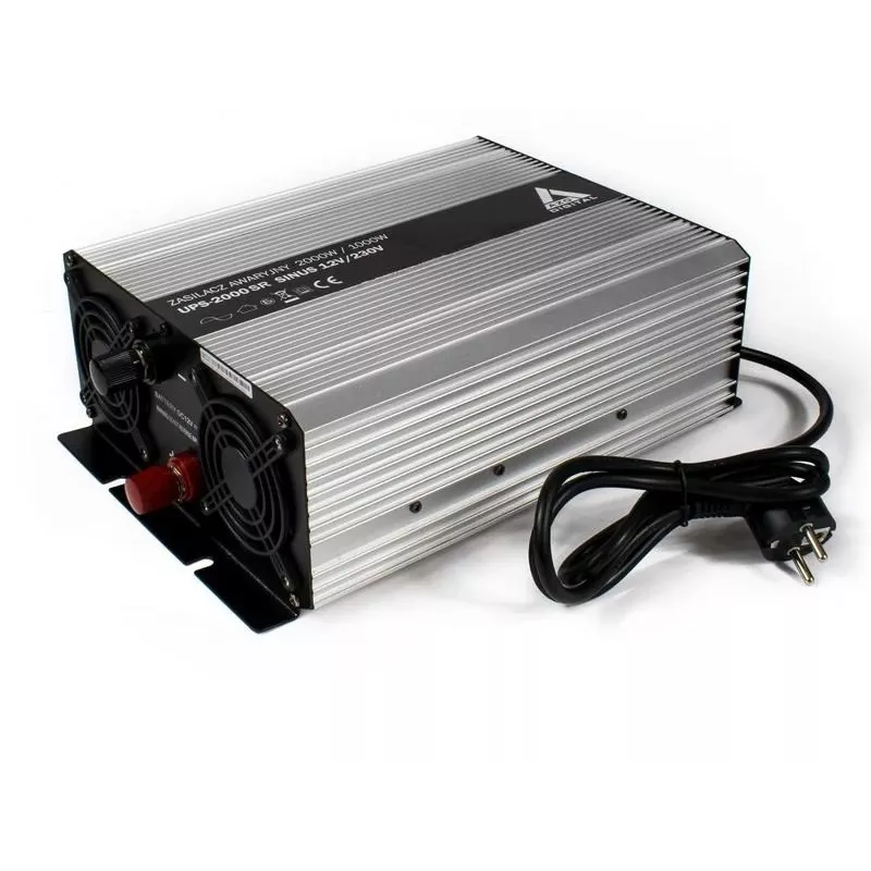 AZO DIGITAL Unterbrechungsfreie Stromversorgung (USV + AVR) 12V UPS-2000SR 2000VA 1400W Line-Interactive
