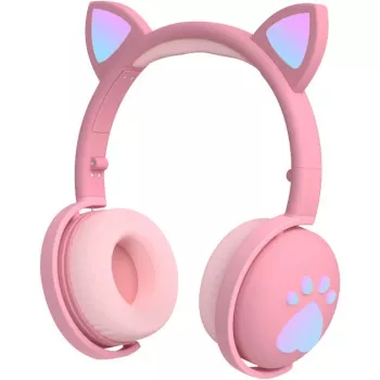 MOZOS KID DOG Kabelloser Kinderkopfhörer Pink
