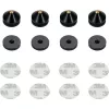 MOZOS SPS-P04 Lautsprecher-Isolationsspikes für Säulen, 4 Stück