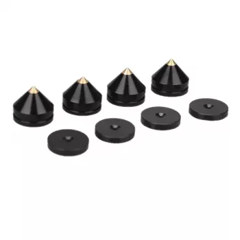 MOZOS SPS-P04 Lautsprecher-Isolationsspikes für Säulen, 4 Stück
