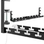 MOZOS UCM-3 Kabelmanagement-Schale unter dem Schreibtisch Schwarz