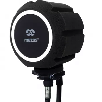 MOZOS PS-5 Kugelförmiger Schaumstoff-Popfilter für Mikrofon - Schwarz