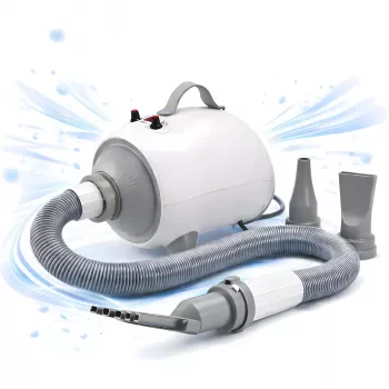 MOZOS XB2-PRO Gebläse und Tierpflege-Trockner, 2100 W, Grau/Weiß