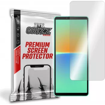GrizzGlass Hybrid Glass Screen Protector für Sony Xperia 10 IV - Transparent