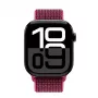 Crong Nylon Sport Band für Apple Watch 38/40/41/42 mm (Magenta Fusion)